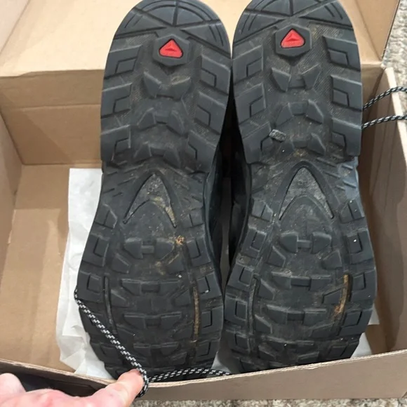 Salomon Quest 4D GTX Men's Boots - Black and Gray - Picture 6 of 8